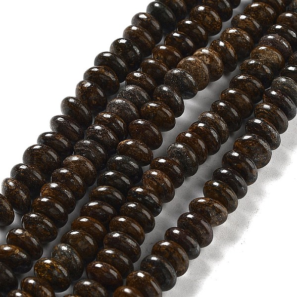 PandaHall Natural Bronzite Beads Strands, Rondelle, 8~9x5~5.5mm, Hole: 1.2mm, about 78~80pcs/strand, 15.31~15.47 inch(38.9~39.3cm) Bronzite...
PandaHall Natural Bronzite Beads Strands, Rondelle, 8~9x5~5.5mm, Hole: 1.2mm, about 78~80pcs/strand, 15.31~15.47 inch(38.9~39.3cm) Bronzite...