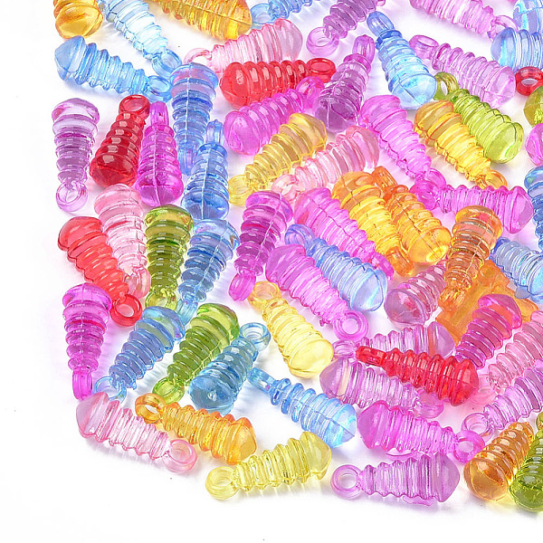 PandaHall Transparent Acrylic Pendants, Cone, Mixed Color, 22.5x8.5mm, Hole: 2.5mm, about 790pcs/500g Acrylic Cone Multicolor
PandaHall Transparent Acrylic Pendants, Cone, Mixed Color, 22.5x8.5mm, Hole: 2.5mm, about 790pcs/500g Acrylic Cone Multicolor