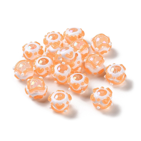 PandaHall Opaque Acrylic Beads, with Enamel, Light Salmon, 14~15x18~20x18~20mm, Hole: 2~3mm Acrylic Others
PandaHall Opaque Acrylic Beads, with Enamel, Light Salmon, 14~15x18~20x18~20mm, Hole: 2~3mm Acrylic Others