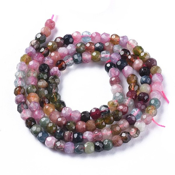PandaHall Natural Tourmaline Beads Strands, Faceted, Rondelle, 3.5~4x2.8~3mm, Hole: 0.6mm, about 139pcs/strand, 15.35 inch(39cm) Tourmaline...
PandaHall Natural Tourmaline Beads Strands, Faceted, Rondelle, 3.5~4x2.8~3mm, Hole: 0.6mm, about 139pcs/strand, 15.35 inch(39cm) Tourmaline...
