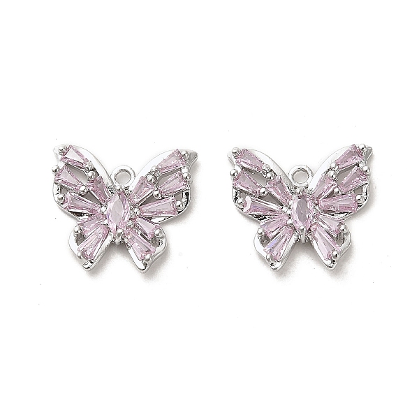 PandaHall Glass Pendants, with Brass Findings, Butterfly, Real Platinum Plated, 14x16x3mm, Hole: 1.4mm Brass+Glass Butterfly Pink
PandaHall Glass Pendants, with Brass Findings, Butterfly, Real Platinum Plated, 14x16x3mm, Hole: 1.4mm Brass+Glass Butterfly Pink