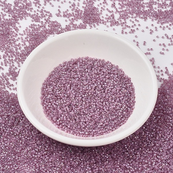 PandaHall MIYUKI Delica Beads, Cylinder, Japanese Seed Beads, 11/0, (DB1752) Sparkling Orchid Lined Opal AB, 1.3x1.6mm, Hole: 0.8mm, about..., Purple
PandaHall MIYUKI Delica Beads, Cylinder, Japanese Seed Beads, 11/0, (DB1752) Sparkling Orchid Lined Opal AB, 1.3x1.6mm, Hole: 0.8mm, about..., Purple