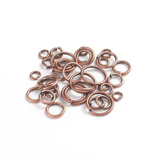 PandaHall Brass Jump Rings, Open Jump Rings, Red Copper, 4~10x0.8~1mm, Inner Diameter: 2.4~8mm Brass
PandaHall Brass Jump Rings, Open Jump Rings, Red Copper, 4~10x0.8~1mm, Inner Diameter: 2.4~8mm Brass