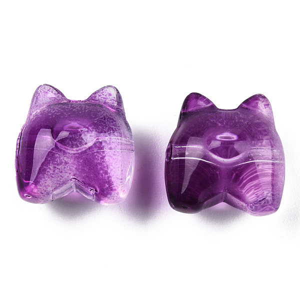PandaHall Transparent Spray Painted Glass Beads, Bear, Purple, 13x13x9mm, Hole: 1.2mm Glass Bear Purple
PandaHall Transparent Spray Painted Glass Beads, Bear, Purple, 13x13x9mm, Hole: 1.2mm Glass Bear Purple