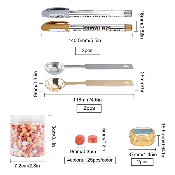 PandaHall CRASPIRE DIY Wax Seal Wax Sealing Stamps Tools Sets, Including Sealing Wax Particles, Paraffin Candles, Stainless Steel Spoon..., Multicolor
PandaHall CRASPIRE DIY Wax Seal Wax Sealing Stamps Tools Sets, Including Sealing Wax Particles, Paraffin Candles, Stainless Steel Spoon..., Multicolor