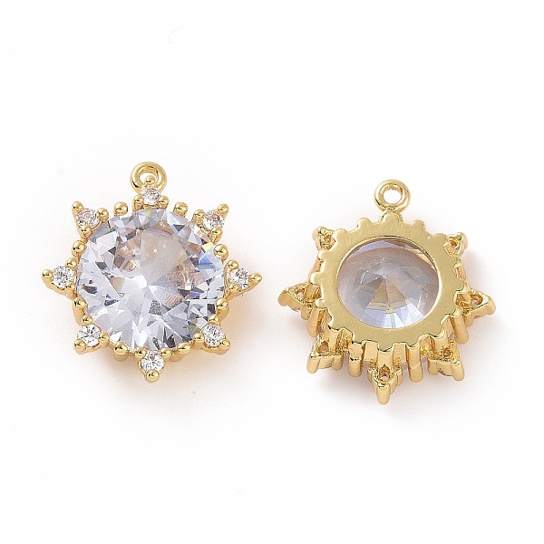 PandaHall Brass Micro Pave Clear Cubic Zirconia Pendants, Sun Charm, Real 18K Gold Plated, 16x15x5.5mm, Hole: 1mm Brass+Cubic Zirconia Sun...
PandaHall Brass Micro Pave Clear Cubic Zirconia Pendants, Sun Charm, Real 18K Gold Plated, 16x15x5.5mm, Hole: 1mm Brass+Cubic Zirconia Sun...