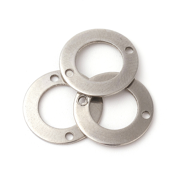 PandaHall 201 Stainless Steel Links connectors, Donut, Stainless Steel Color, 15x0.9~1mm, Hole: 1.4mm, Inner Diameter: 9mm 201 Stainless...
PandaHall 201 Stainless Steel Links connectors, Donut, Stainless Steel Color, 15x0.9~1mm, Hole: 1.4mm, Inner Diameter: 9mm 201 Stainless...