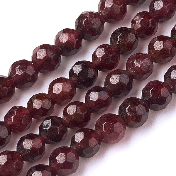 PandaHall Natural Garnet Beads Strands, Faceted, Round, 4mm, Hole: 1mm, about 91pcs/strand, 15 inch(38.5cm) Garnet Round
PandaHall Natural Garnet Beads Strands, Faceted, Round, 4mm, Hole: 1mm, about 91pcs/strand, 15 inch(38.5cm) Garnet Round