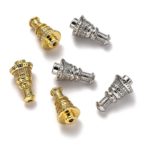PandaHall Brass Beads, Long-Lasting Plated, Tower, Mixed Color, 14x8mm, Hole: 1.2mm Brass Building
PandaHall Brass Beads, Long-Lasting Plated, Tower, Mixed Color, 14x8mm, Hole: 1.2mm Brass Building