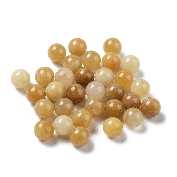 PandaHall Natural Citrine Sphere Beads, Round Bead, No Hole, 6~6.5mm Citrine Round
PandaHall Natural Citrine Sphere Beads, Round Bead, No Hole, 6~6.5mm Citrine Round