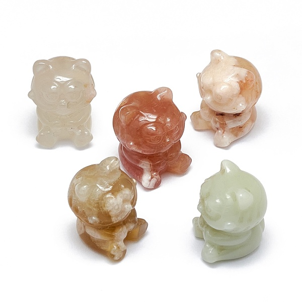 PandaHall Natural Cherry Blossom Agate Sculpture Display Decorations, for Home Office Desk, Tiger, 17~19x18~19x23~24mm Cherry Blossom Agate...
PandaHall Natural Cherry Blossom Agate Sculpture Display Decorations, for Home Office Desk, Tiger, 17~19x18~19x23~24mm Cherry Blossom Agate...