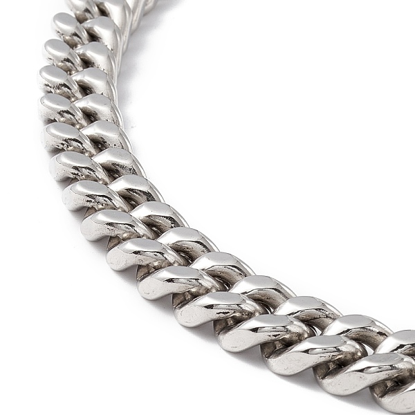 PandaHall 304 Stainless Steel Curb Chains Necklace for Women, Stainless Steel Color, Link: 13x17x3.2mm, 24.80 inch(63cm) 304 Stainless Steel
PandaHall 304 Stainless Steel Curb Chains Necklace for Women, Stainless Steel Color, Link: 13x17x3.2mm, 24.80 inch(63cm) 304 Stainless Steel