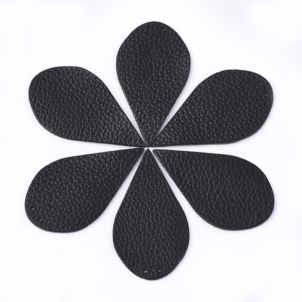 PandaHall Eco-Friendly Cowhide Big Pendants, teardrop, Black, 62.5x34.5x1.5mm, Hole: 1.2mm Leather Teardrop Black
PandaHall Eco-Friendly Cowhide Big Pendants, teardrop, Black, 62.5x34.5x1.5mm, Hole: 1.2mm Leather Teardrop Black
