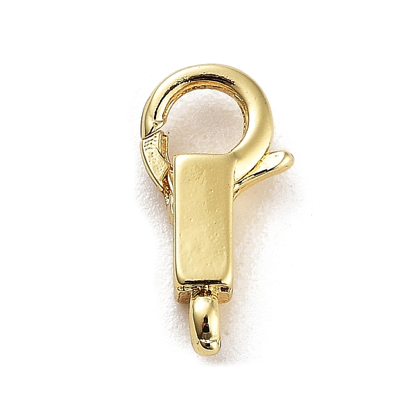 PandaHall Zinc Alloy Lobster Claw Clasps, Real 14K Gold Plated, 10x6x3.5mm, Hole: 0.8mm Alloy
PandaHall Zinc Alloy Lobster Claw Clasps, Real 14K Gold Plated, 10x6x3.5mm, Hole: 0.8mm Alloy