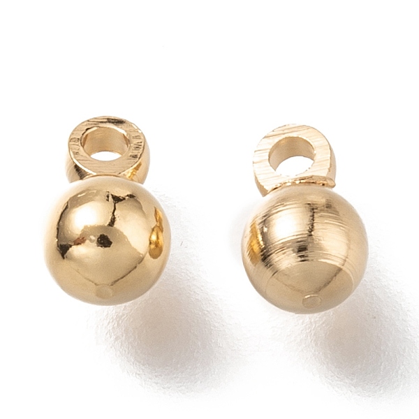 PandaHall Brass Charms, Long-Lasting Plated, Round, Real 24K Gold Plated, 6x4mm, Hole: 1.2mm Brass Round
PandaHall Brass Charms, Long-Lasting Plated, Round, Real 24K Gold Plated, 6x4mm, Hole: 1.2mm Brass Round
