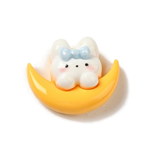 PandaHall Sleeping Theme Opaque Resin Decoden Cabochons, Moon, 22x27x10.5mm Resin Moon
PandaHall Sleeping Theme Opaque Resin Decoden Cabochons, Moon, 22x27x10.5mm Resin Moon