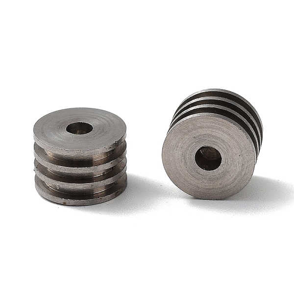 PandaHall 303 Stainless Steel Beads, Half Drilled, Grooved Column, Stainless Steel Color, 8x6mm, Hole: 3.1mm 303 Stainless Steel Column
PandaHall 303 Stainless Steel Beads, Half Drilled, Grooved Column, Stainless Steel Color, 8x6mm, Hole: 3.1mm 303 Stainless Steel Column