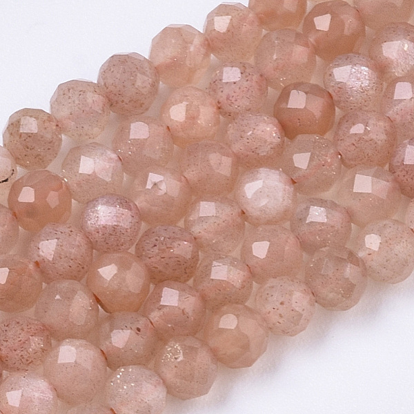PandaHall Natural Sunstone Beads Strands, Faceted, Round, 3mm, Hole: 0.7mm, about 120pcs/strand, 15.75 inch(40cm) Sunstone Round
PandaHall Natural Sunstone Beads Strands, Faceted, Round, 3mm, Hole: 0.7mm, about 120pcs/strand, 15.75 inch(40cm) Sunstone Round