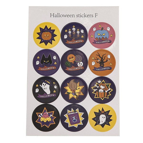 PandaHall Halloween Theme Plastic Stickers, for DIY Scrapbooking, Journal Decoration, Ghost With Word Halloween, Mixed Color..., Multicolor
PandaHall Halloween Theme Plastic Stickers, for DIY Scrapbooking, Journal Decoration, Ghost With Word Halloween, Mixed Color..., Multicolor