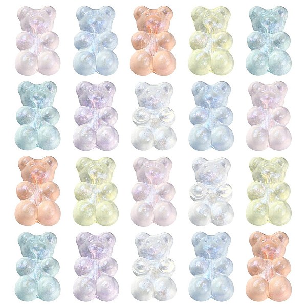 PandaHall 100Pcs Transparent Acrylic Beads, with Glitter Powder, Bear, Mixed Color, 18.5x12x7.5mm, Hole: 1.6mm Acrylic Bear Multicolor
PandaHall 100Pcs Transparent Acrylic Beads, with Glitter Powder, Bear, Mixed Color, 18.5x12x7.5mm, Hole: 1.6mm Acrylic Bear Multicolor