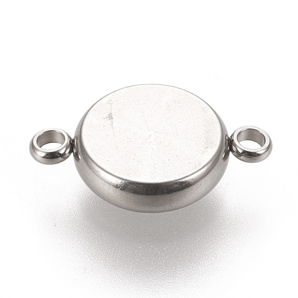 PandaHall 304 Stainless Steel Links Connectors Settings, Plain Edge Bezel Cups, Flat Round, Stainless Steel Color, Tray: 8mm, 16x10.5x3mm...
PandaHall 304 Stainless Steel Links Connectors Settings, Plain Edge Bezel Cups, Flat Round, Stainless Steel Color, Tray: 8mm, 16x10.5x3mm...