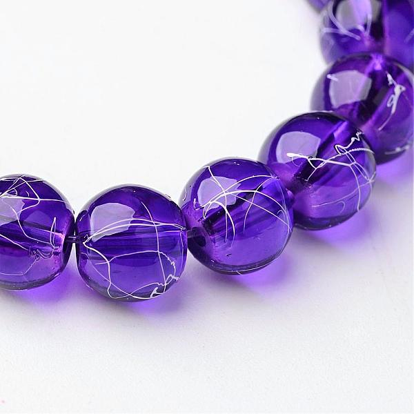PandaHall Drawbench Transparent Glass Round Beads Strands, Spray Painted, Purple, 8mm, Hole: 1.3~1.6mm, about 100pcs/strand, 31.4 inch Glass...
PandaHall Drawbench Transparent Glass Round Beads Strands, Spray Painted, Purple, 8mm, Hole: 1.3~1.6mm, about 100pcs/strand, 31.4 inch Glass...