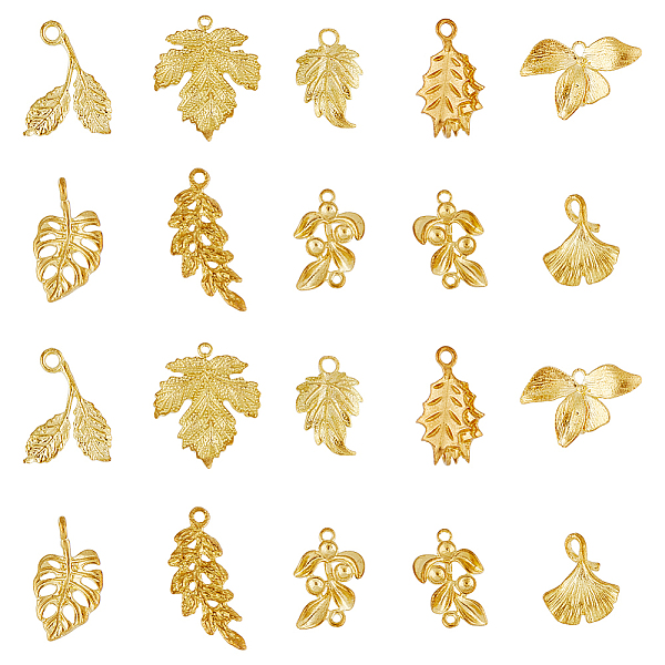 PandaHall SUPERFINDINGS DIY Jewelry Making Finding Kit, Including Brass Pendant and Link Connectors, Oak & Ginkgo & Grape Leaf, Raw... 
PandaHall SUPERFINDINGS DIY Jewelry Making Finding Kit, Including Brass Pendant and Link Connectors, Oak & Ginkgo & Grape Leaf, Raw...