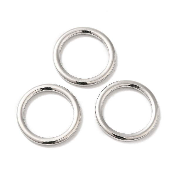 PandaHall 201 Stainless Steel Linking Rings, Round Ring, Platinum, 17x2mm, Inner Diameter: 13mm 201 Stainless Steel Ring
PandaHall 201 Stainless Steel Linking Rings, Round Ring, Platinum, 17x2mm, Inner Diameter: 13mm 201 Stainless Steel Ring