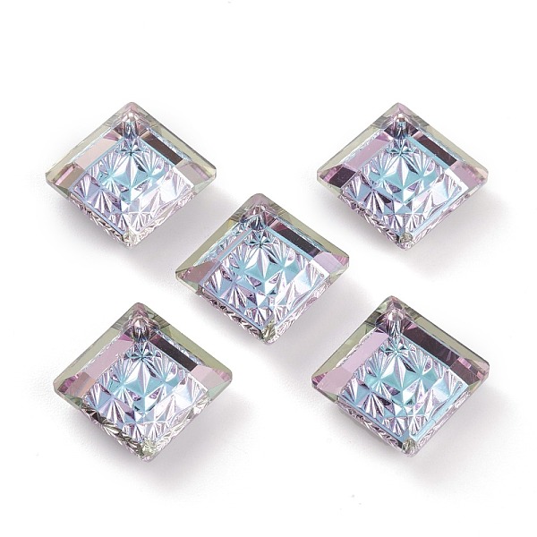 PandaHall Embossed Glass Rhinestone Pendants, Abnormity Embossed Style, Rhombus, Faceted, Vitrail Light, 19x19x5mm, Hole: 1.2mm, Diagonal..., Purple
PandaHall Embossed Glass Rhinestone Pendants, Abnormity Embossed Style, Rhombus, Faceted, Vitrail Light, 19x19x5mm, Hole: 1.2mm, Diagonal..., Purple