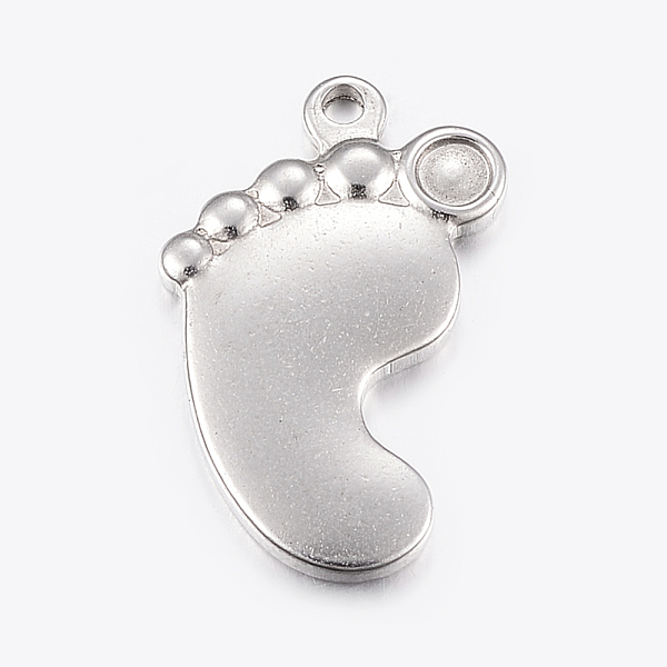 PandaHall 304 Stainless Steel Enamel Settings, Foot, Stainless Steel Color, 23x14x2mm, Hole: 1.5mm 304 Stainless Steel Body
PandaHall 304 Stainless Steel Enamel Settings, Foot, Stainless Steel Color, 23x14x2mm, Hole: 1.5mm 304 Stainless Steel Body