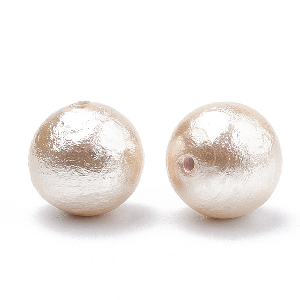 PandaHall Compressed Cotton Pearl Beads, Eco-Friendly, Dyed, Round, PeachPuff, 20~20.5mm, Hole: 1.6mm Cotton Round Brown
PandaHall Compressed Cotton Pearl Beads, Eco-Friendly, Dyed, Round, PeachPuff, 20~20.5mm, Hole: 1.6mm Cotton Round Brown