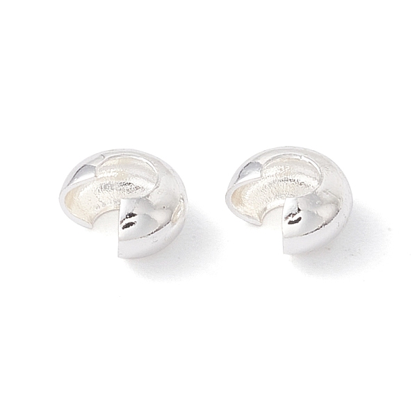 PandaHall Brass Crimp Beads Covers, Cadmium Free & Lead Free, Silver, 5.5x4.5x2.5mm, Hole: 2mm Brass
PandaHall Brass Crimp Beads Covers, Cadmium Free & Lead Free, Silver, 5.5x4.5x2.5mm, Hole: 2mm Brass