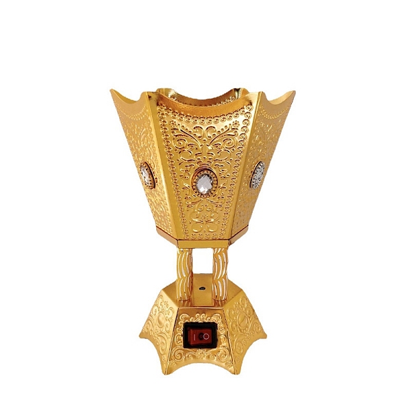 PandaHall Iron Incense Burners, Electric Incense Holders, Home Office Teahouse Zen Buddhist Supplies, Golden, 178x115x100mm Iron
PandaHall Iron Incense Burners, Electric Incense Holders, Home Office Teahouse Zen Buddhist Supplies, Golden, 178x115x100mm Iron