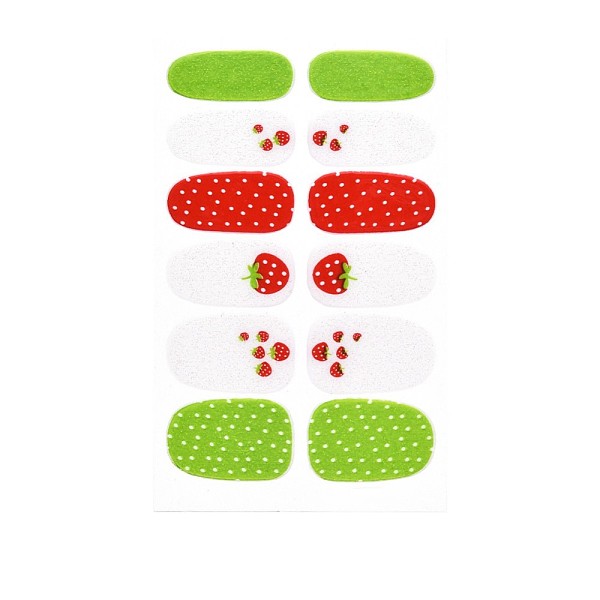 PandaHall Avocados & Strawberries & Flowers Full Cover Nail Art Stickers, Glitter Powder Decals, Self Adhesive, for Nail Tips Decorations..., Red
PandaHall Avocados & Strawberries & Flowers Full Cover Nail Art Stickers, Glitter Powder Decals, Self Adhesive, for Nail Tips Decorations..., Red