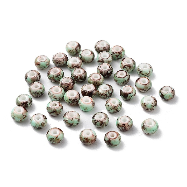 PandaHall Glass Seed Beads, Rondelle, Dark Sea Green, 8x5mm, Hole: 2mm, about 232pcs/bag Czech Glass
PandaHall Glass Seed Beads, Rondelle, Dark Sea Green, 8x5mm, Hole: 2mm, about 232pcs/bag Czech Glass