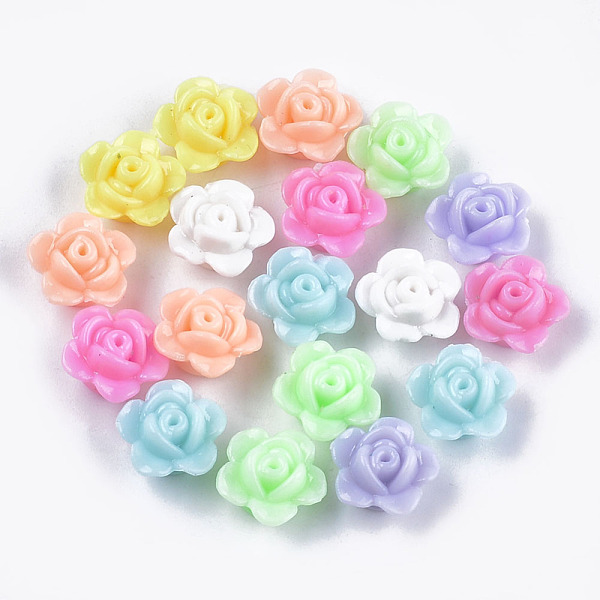 PandaHall Opaque Acrylic Beads, Flower, Mixed Color, 12x12.5x7.5mm, Hole: 1.6mm, about 1180pcs/500g Acrylic Flower Multicolor
PandaHall Opaque Acrylic Beads, Flower, Mixed Color, 12x12.5x7.5mm, Hole: 1.6mm, about 1180pcs/500g Acrylic Flower Multicolor