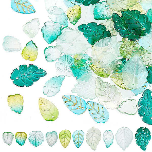 PandaHall SUNNYCLUE 1 Box 100Pcs Leaf Charms Leaves Charm Glass Leaf Beads Plant Gradient Green Leaf Charms for Jewelry Making Charm Spring..., Multicolor
PandaHall SUNNYCLUE 1 Box 100Pcs Leaf Charms Leaves Charm Glass Leaf Beads Plant Gradient Green Leaf Charms for Jewelry Making Charm Spring..., Multicolor