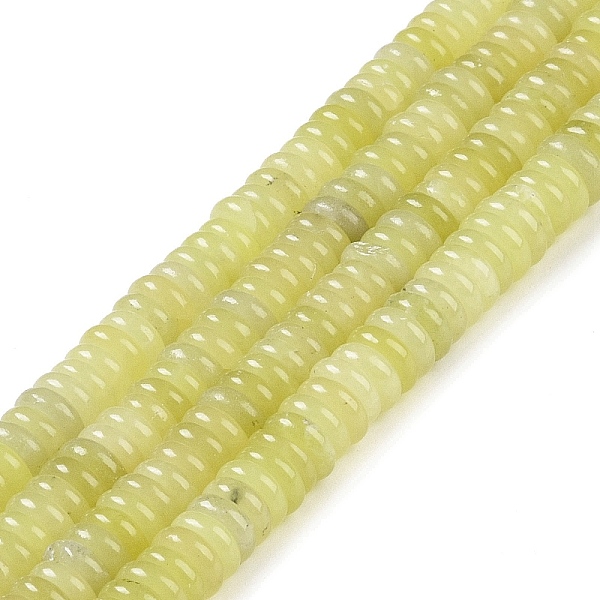 PandaHall Natural Lemon Jade Beads Strands, Rondelle, 6~6.5x2~2.5mm, Hole: 1mm, about 181~191pcs/strand, 15.16~15.35''(38.5~39.1cm) Lemon...
PandaHall Natural Lemon Jade Beads Strands, Rondelle, 6~6.5x2~2.5mm, Hole: 1mm, about 181~191pcs/strand, 15.16~15.35''(38.5~39.1cm) Lemon...