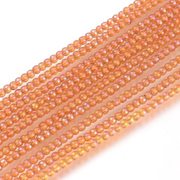 PandaHall Electroplate Glass Beads Strands, Round, Full Rainbow Plated, Colorful, 2mm, Hole: 0.6mm, about 180pcs/strand, 14.17 inch(36cm)...
PandaHall Electroplate Glass Beads Strands, Round, Full Rainbow Plated, Colorful, 2mm, Hole: 0.6mm, about 180pcs/strand, 14.17 inch(36cm)...
