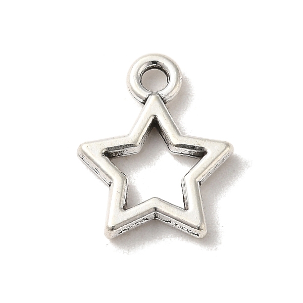 PandaHall Tibetan Style Alloy Pendants, Cadmium Free & Lead Free, Hollowed Star, Antique Silver, 14.5x12x2mm, Hole: 1.8mm, about...
PandaHall Tibetan Style Alloy Pendants, Cadmium Free & Lead Free, Hollowed Star, Antique Silver, 14.5x12x2mm, Hole: 1.8mm, about...