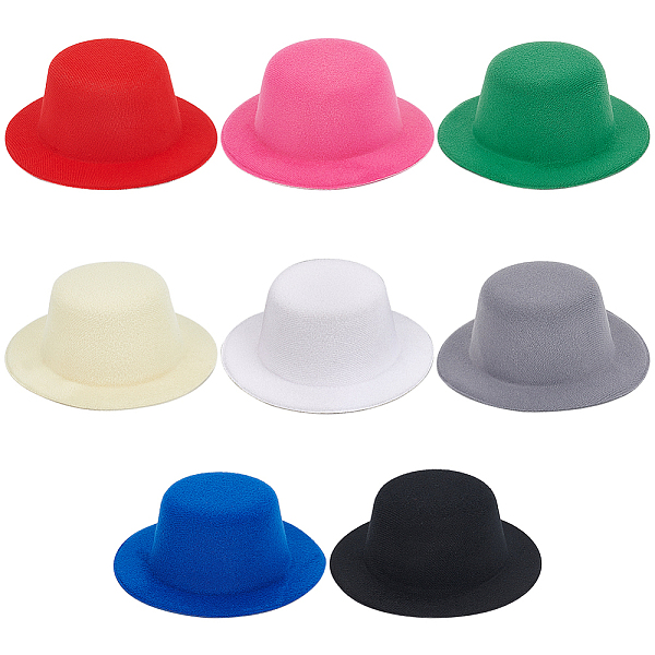 PandaHall BENECREAT 8Pcs 8 Colors EVA Cloth Mini Hat Fascinator Base, for DIY Crafts Hair Accessories Decoration, Mixed Color, 135x53mm..., Multicolor
PandaHall BENECREAT 8Pcs 8 Colors EVA Cloth Mini Hat Fascinator Base, for DIY Crafts Hair Accessories Decoration, Mixed Color, 135x53mm..., Multicolor