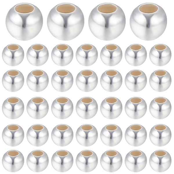 PandaHall Beebeecraft Round 925 Sterling Silver Beads, Silver, 2.5mm, Hole: 1.1mm, 100Pcs/box Sterling Silver Round
PandaHall Beebeecraft Round 925 Sterling Silver Beads, Silver, 2.5mm, Hole: 1.1mm, 100Pcs/box Sterling Silver Round
