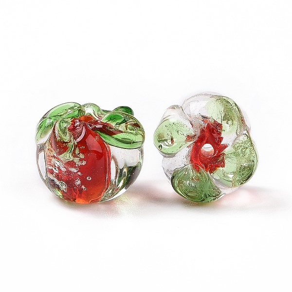 PandaHall Handmade Lampwork Fruit Beads, Luminous, Glow in the Dark, Persimmon, Red, 15x12x12mm, Hole: 1.5~1.6mm Lampwork Fruit Red
PandaHall Handmade Lampwork Fruit Beads, Luminous, Glow in the Dark, Persimmon, Red, 15x12x12mm, Hole: 1.5~1.6mm Lampwork Fruit Red