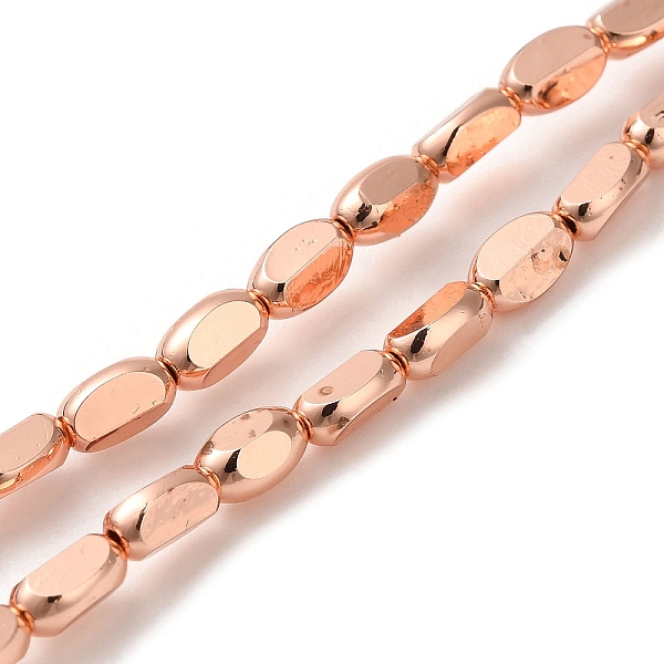 PandaHall Electroplate Glass Beads Strands, Full Plated, Faceted Oval, Rose Gold Plated, 6x4.5x3mm, Hole: 1mm, about 50pcs/strand, 13.39...
PandaHall Electroplate Glass Beads Strands, Full Plated, Faceted Oval, Rose Gold Plated, 6x4.5x3mm, Hole: 1mm, about 50pcs/strand, 13.39...