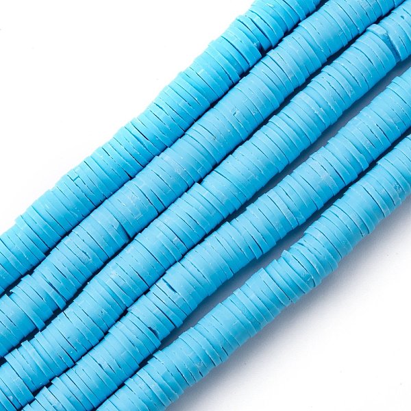 PandaHall Handmade Polymer Clay Beads Strands, for DIY Jewelry Crafts Supplies, Heishi Beads, Disc/Flat Round, Dodger Blue, 8x0.5mm, Hole...
PandaHall Handmade Polymer Clay Beads Strands, for DIY Jewelry Crafts Supplies, Heishi Beads, Disc/Flat Round, Dodger Blue, 8x0.5mm, Hole...