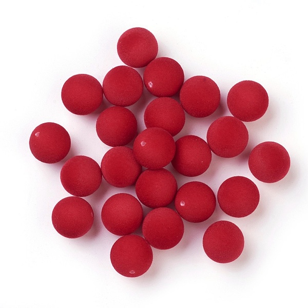 PandaHall Flocky Acrylic Beads, Half Drilled, Round, Red, 16mm, Hole: 1.6mm Acrylic Round Red
PandaHall Flocky Acrylic Beads, Half Drilled, Round, Red, 16mm, Hole: 1.6mm Acrylic Round Red