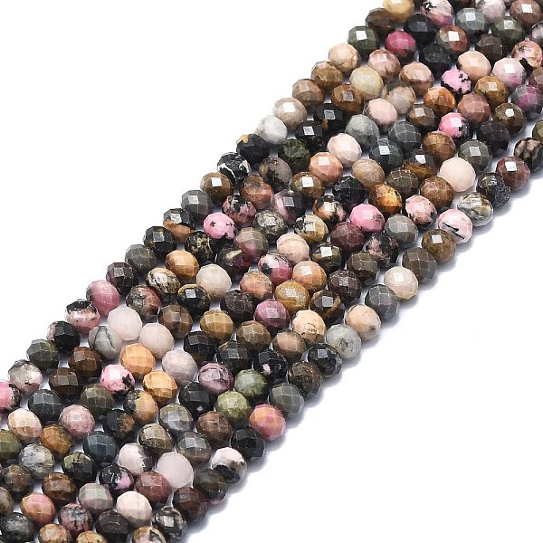 PandaHall Natural Rhodonite Beads Strands, Faceted, Rondelle, 6x4mm, Hole: 1mm, about 85~90pcs/strand, 15.55 inch(39.5cm) Rhodonite Rondelle
PandaHall Natural Rhodonite Beads Strands, Faceted, Rondelle, 6x4mm, Hole: 1mm, about 85~90pcs/strand, 15.55 inch(39.5cm) Rhodonite Rondelle