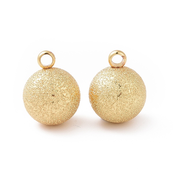 PandaHall Brass Pendants, Long-Lasting Plated, Textured, Round, Real 18K Gold Plated, 17.5x14mm, Hole: 1.8mm Brass Round
PandaHall Brass Pendants, Long-Lasting Plated, Textured, Round, Real 18K Gold Plated, 17.5x14mm, Hole: 1.8mm Brass Round