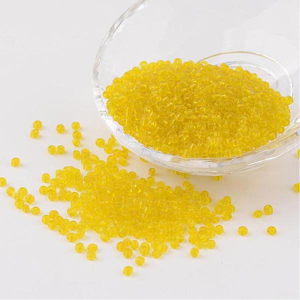 PandaHall 8/0 Glass Seed Beads, Transparent, Round, Yellow, 3mm, Hole: 1mm, about 1097pcs/50g Glass Yellow
PandaHall 8/0 Glass Seed Beads, Transparent, Round, Yellow, 3mm, Hole: 1mm, about 1097pcs/50g Glass Yellow