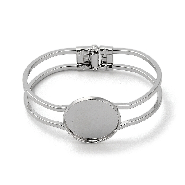 PandaHall Rack Plating Brass Bangle Making, Blank Bangle Base, Long-Lasting Plated, Lead Free & Cadmium Free, Flat Round, Platinum, Inner...
PandaHall Rack Plating Brass Bangle Making, Blank Bangle Base, Long-Lasting Plated, Lead Free & Cadmium Free, Flat Round, Platinum, Inner...